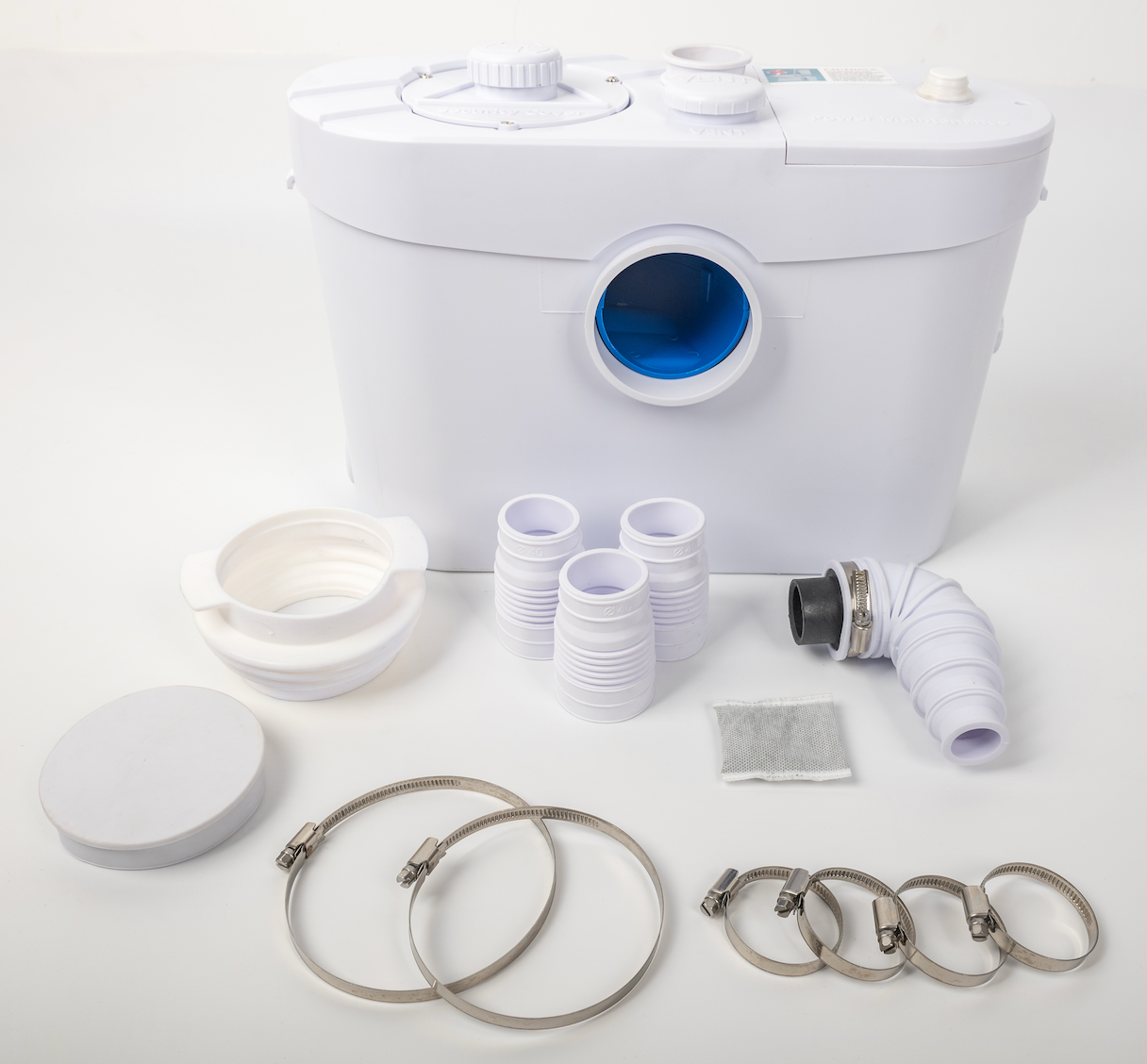 LMPC Slim 700w Heavy Duty Macerator Pump 4 Inlets WC Shower & Basin