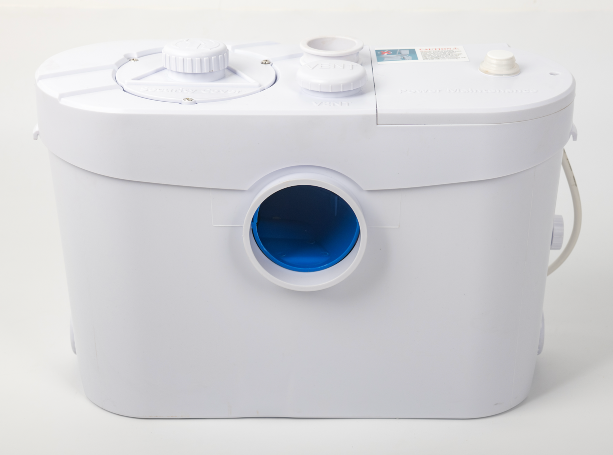 LMPC Slim 700w Heavy Duty Macerator Pump 4 Inlets WC Shower & Basin