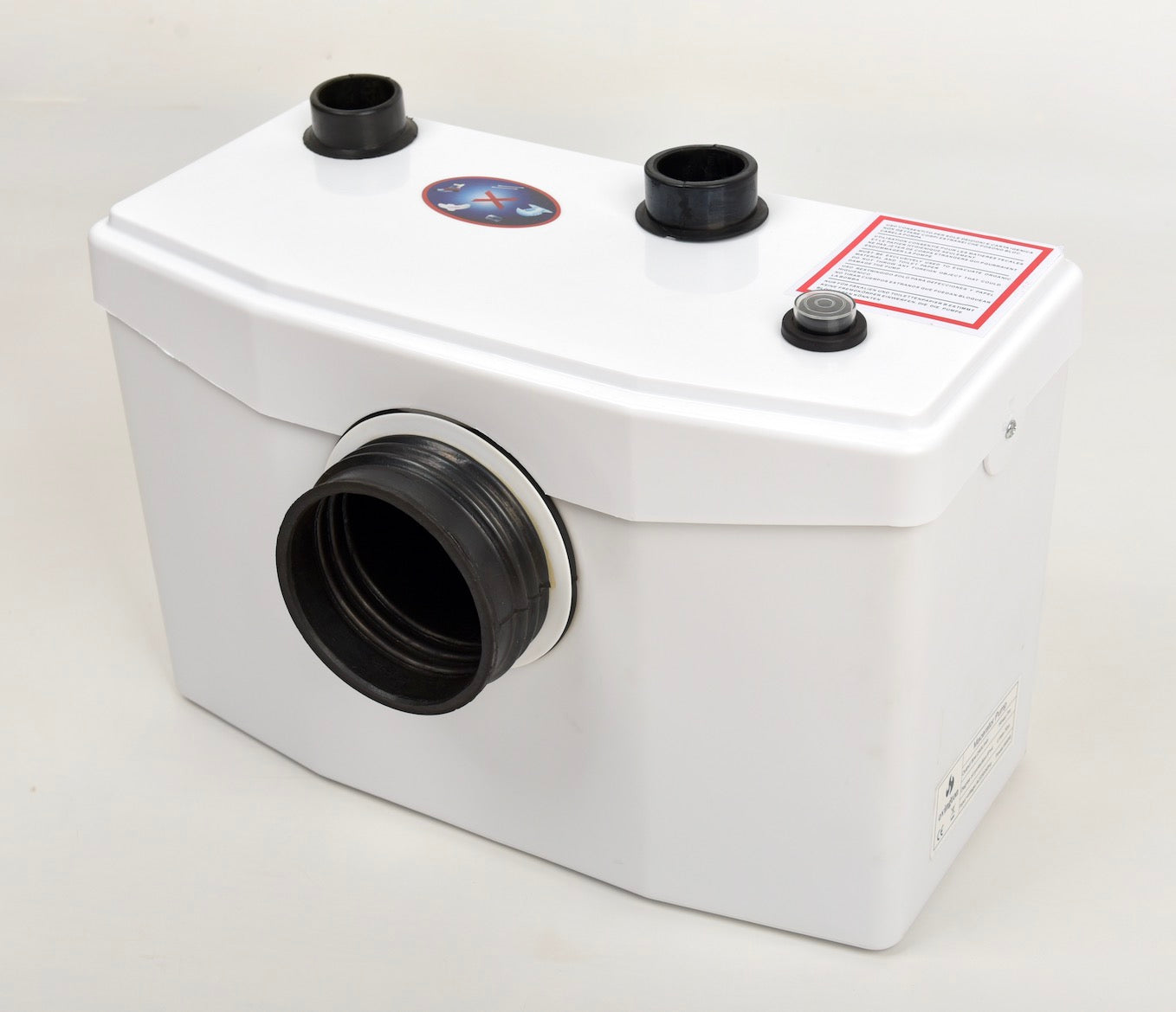 PROTEGE Macerator Pump, With 4 Inlet, For P-Trap Toilet, House